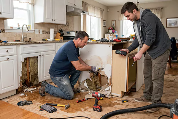 Kitchen Water Damage Repair San Clemente