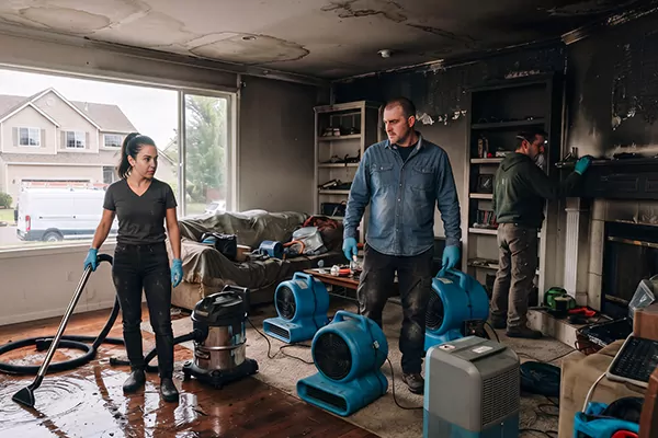 Smoke and Water Damage Restoration San Clemente