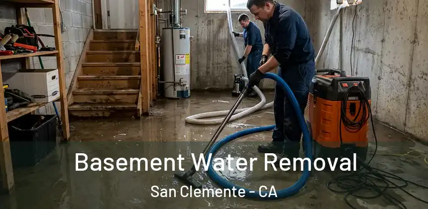  Basement Water Removal San Clemente - CA