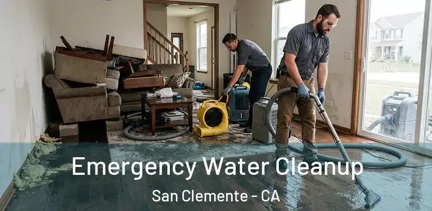  Emergency Water Cleanup San Clemente - CA