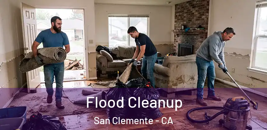  Flood Cleanup San Clemente - CA