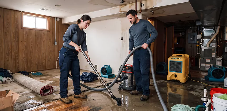 Frozen Pipe Burst Cleanup in San Clemente