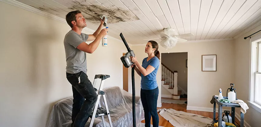 Ceiling Mold Treatment in San Clemente