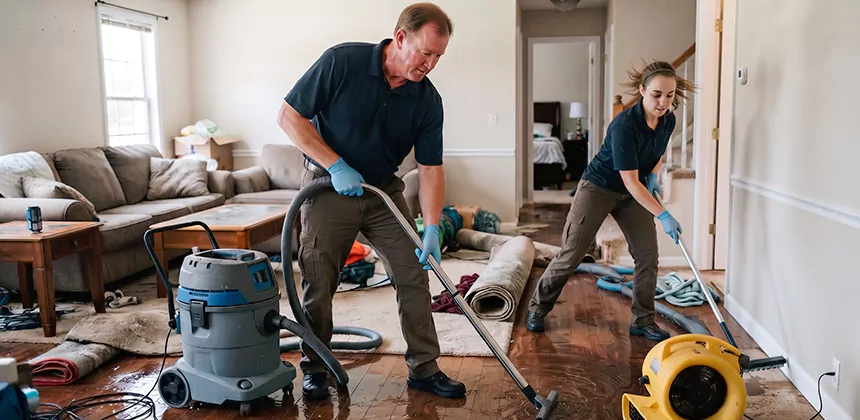 Hidden Leak Clean Up in San Clemente