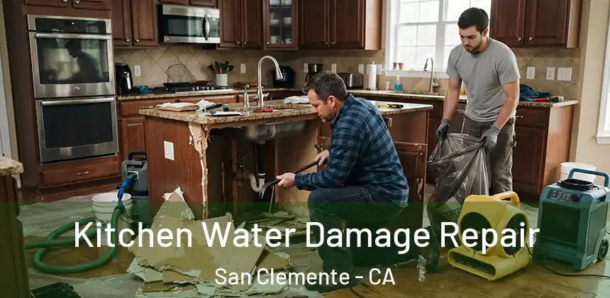 Kitchen Water Damage Repair San Clemente - CA