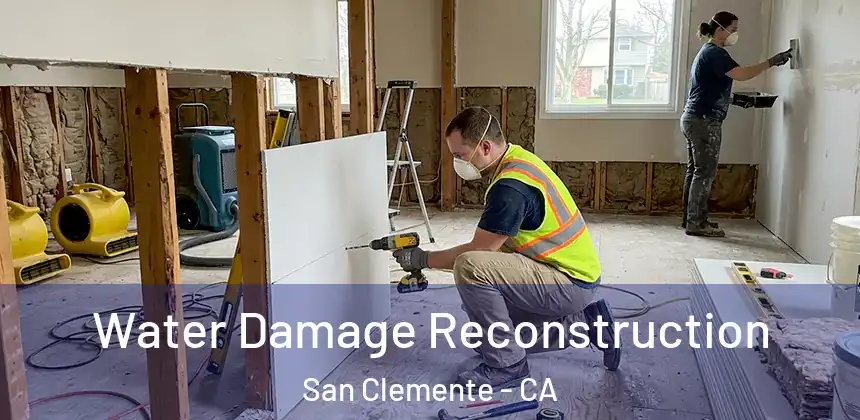  Water Damage Reconstruction San Clemente - CA